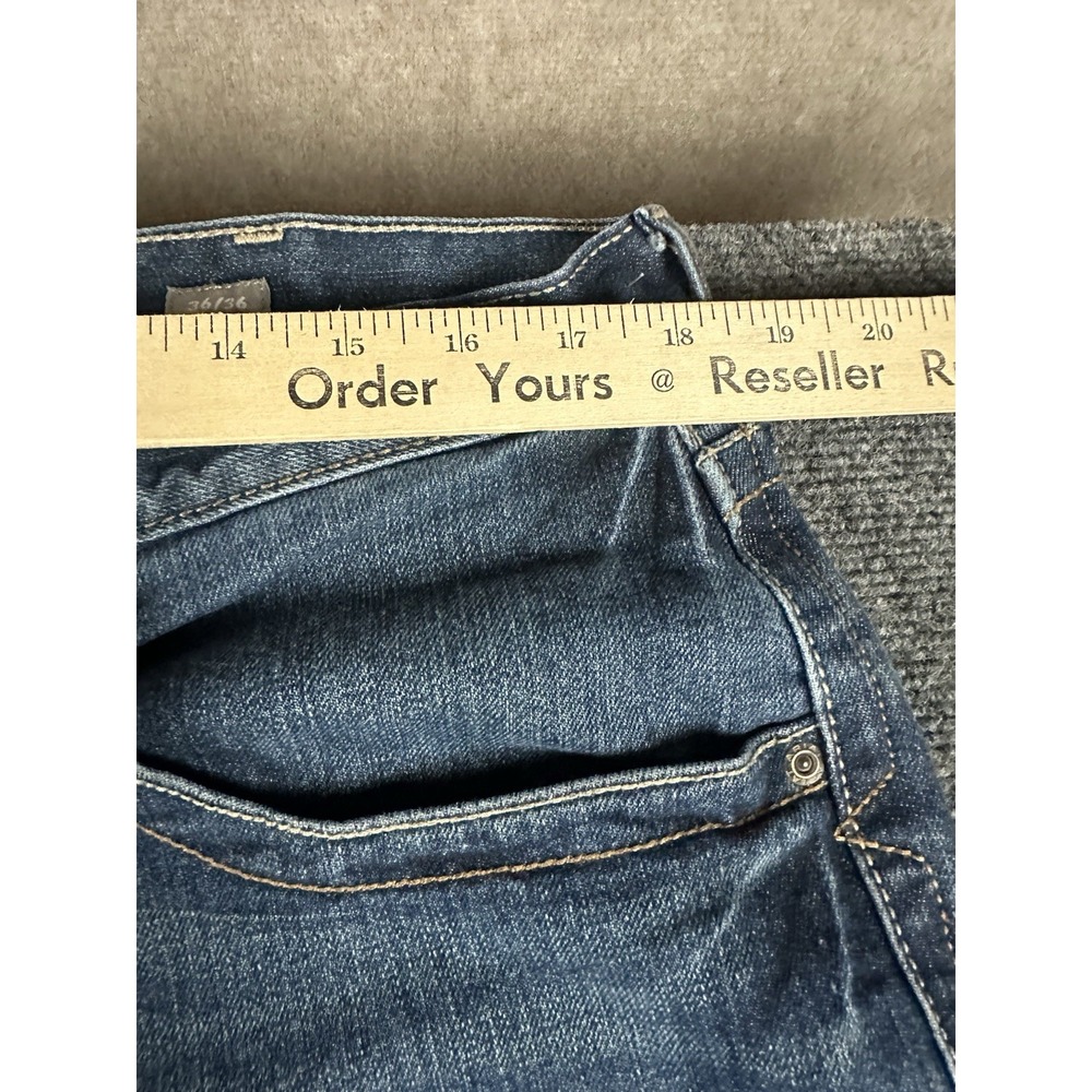 Ariat M5 Jeans Rebar Straight Men's Medium Wash Size 36 X 36 Whiskered * - Picture 2 of 14